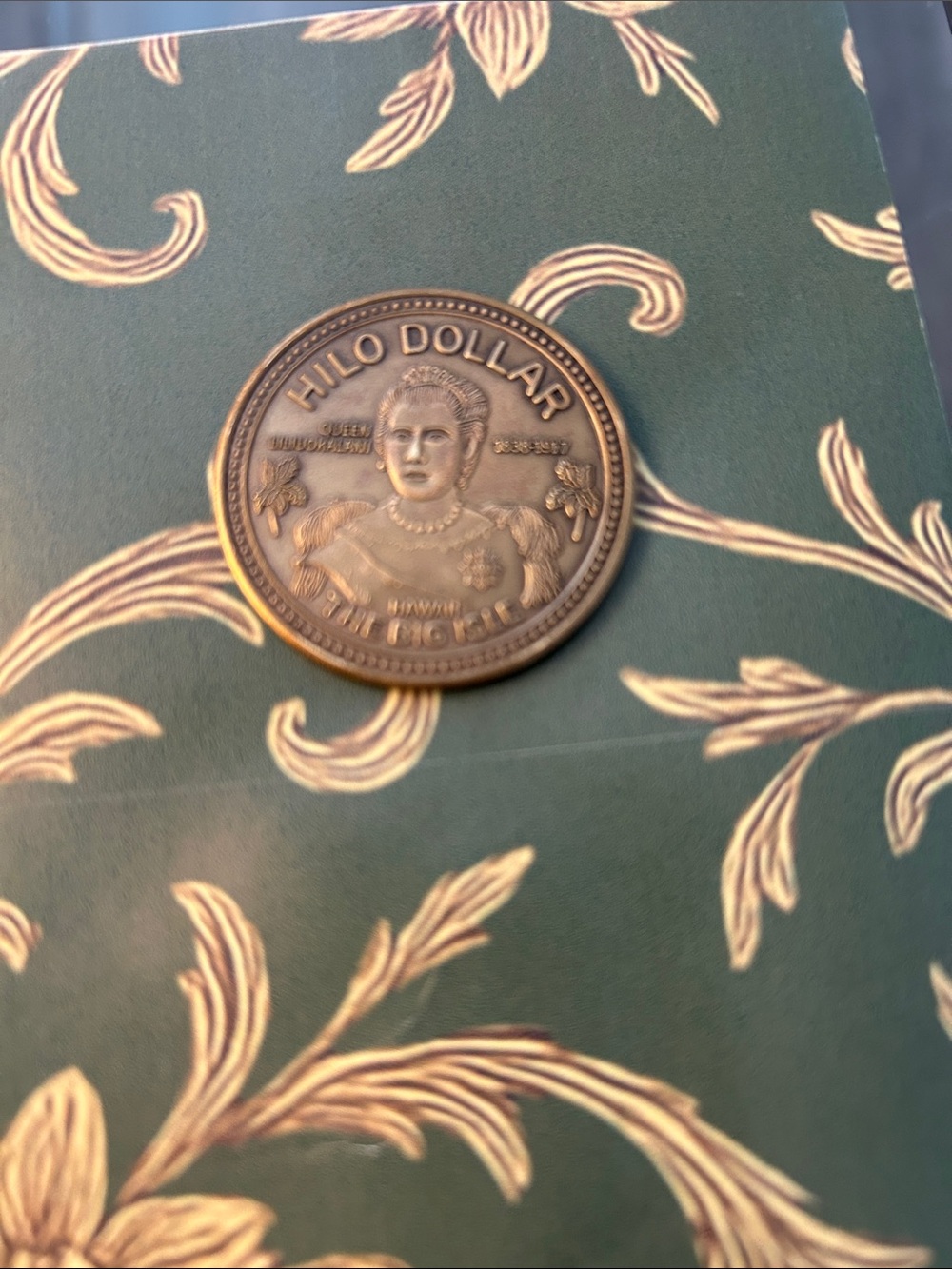 Queen of Hawaii Historical Coin